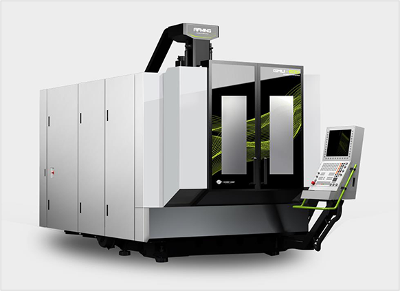 Five-axis linkage machining center